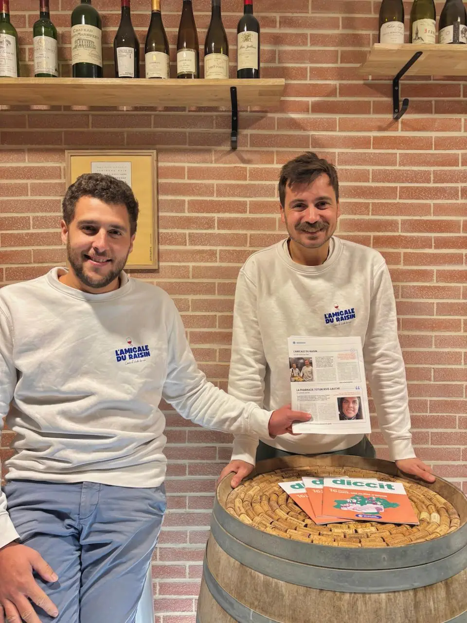 Florent Ferro et Guillaume Noël, cofondateurs