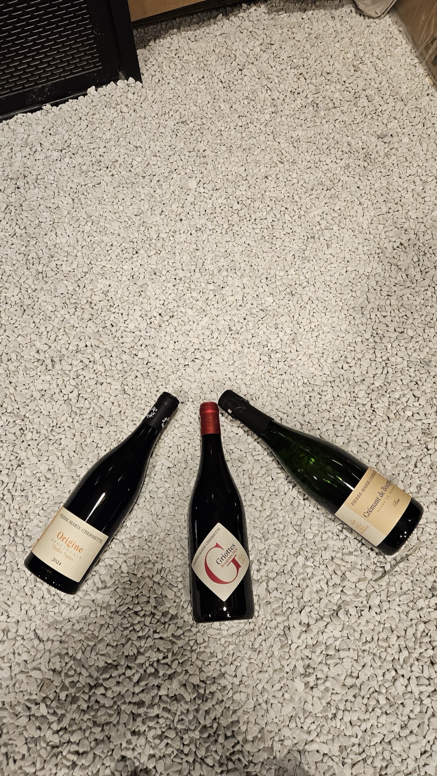 Las tres cuvées del Domaine Chermette: Origine, Griottes y el Crémant de Bourgogne