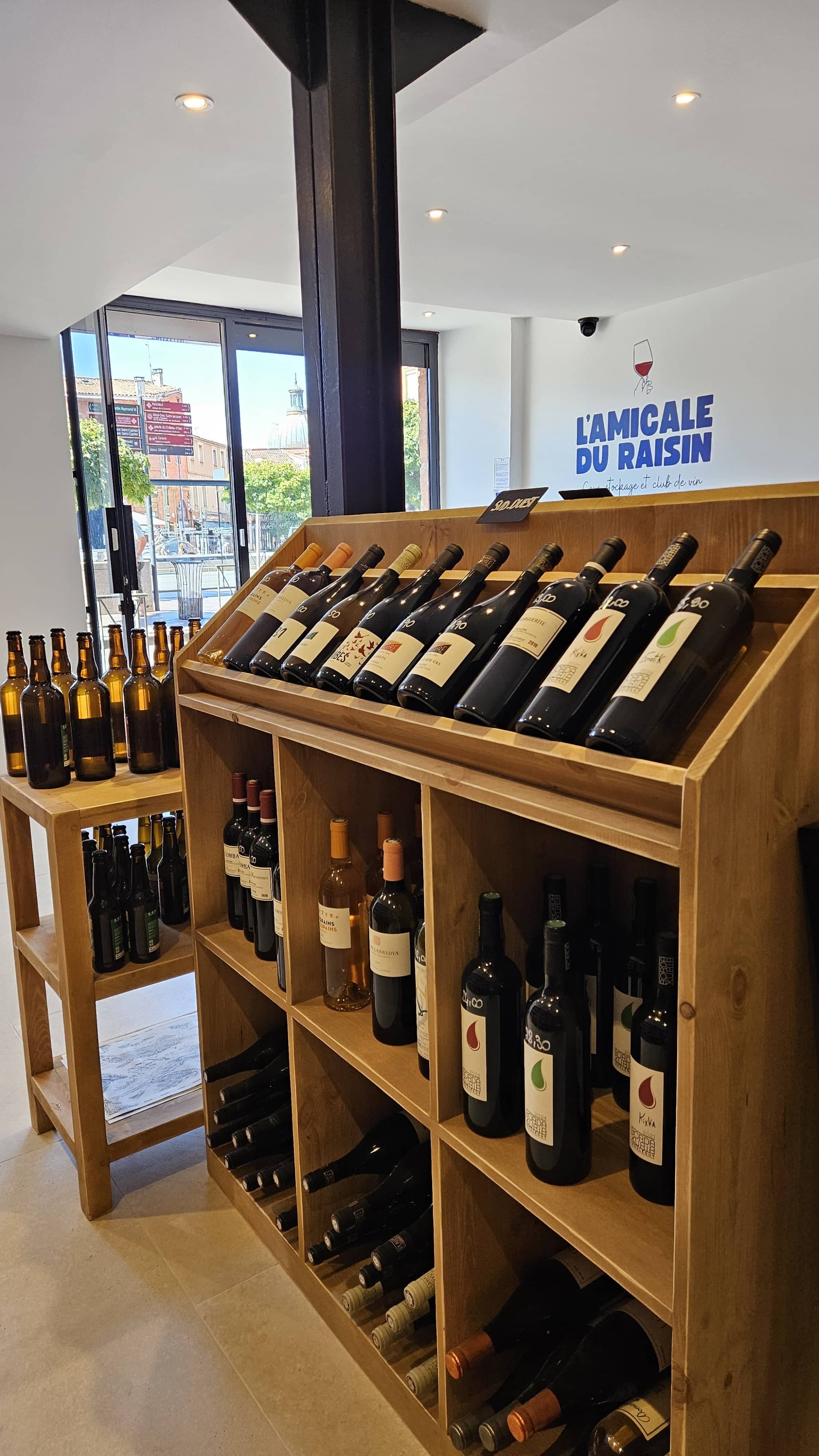 La boutique L'Amicale du Raisin à Saint-Cyprien, Toulouse